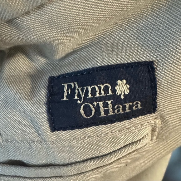 Flynn O'Hara Classics Pants Men's 33x34 Khaki School Uniform Preppy - Picture 7 of 7